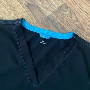 Carhartt Forceflex Scrub Top Black Medium
